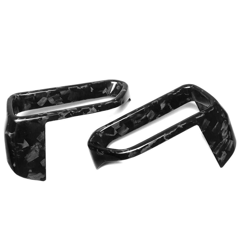 Dry Carbon Fiber Dashboard Side Air Vent Trim Cover For Lotus Emira V6 I4 Sports 2022 2023 2024 2025