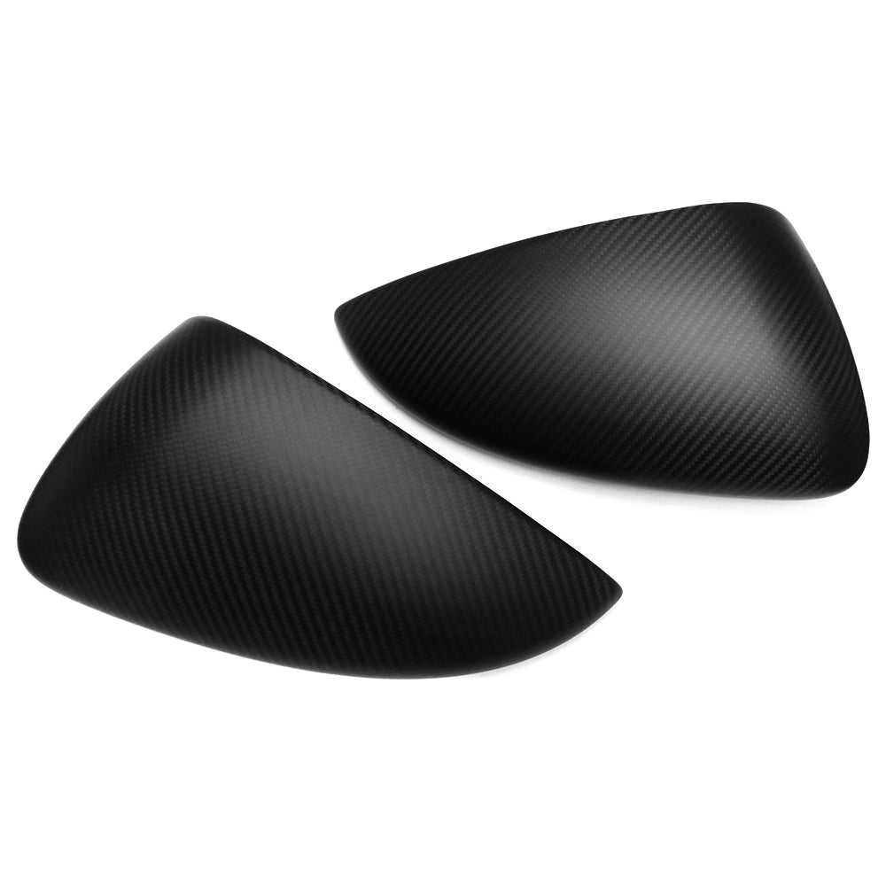 Real Dry Carbon Fiber Rearview Mirror Cover Trim For Lotus Emira V6 I4 GT4 Coupe HTC 2022 2023 2024 2025