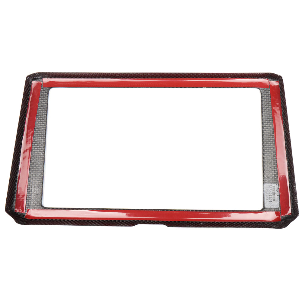 Dry Carbon Fiber Dash Display Screen Panel Frame Trim For Toyota GR Corolla GZEA14 Morizo 2023 2024 2025
