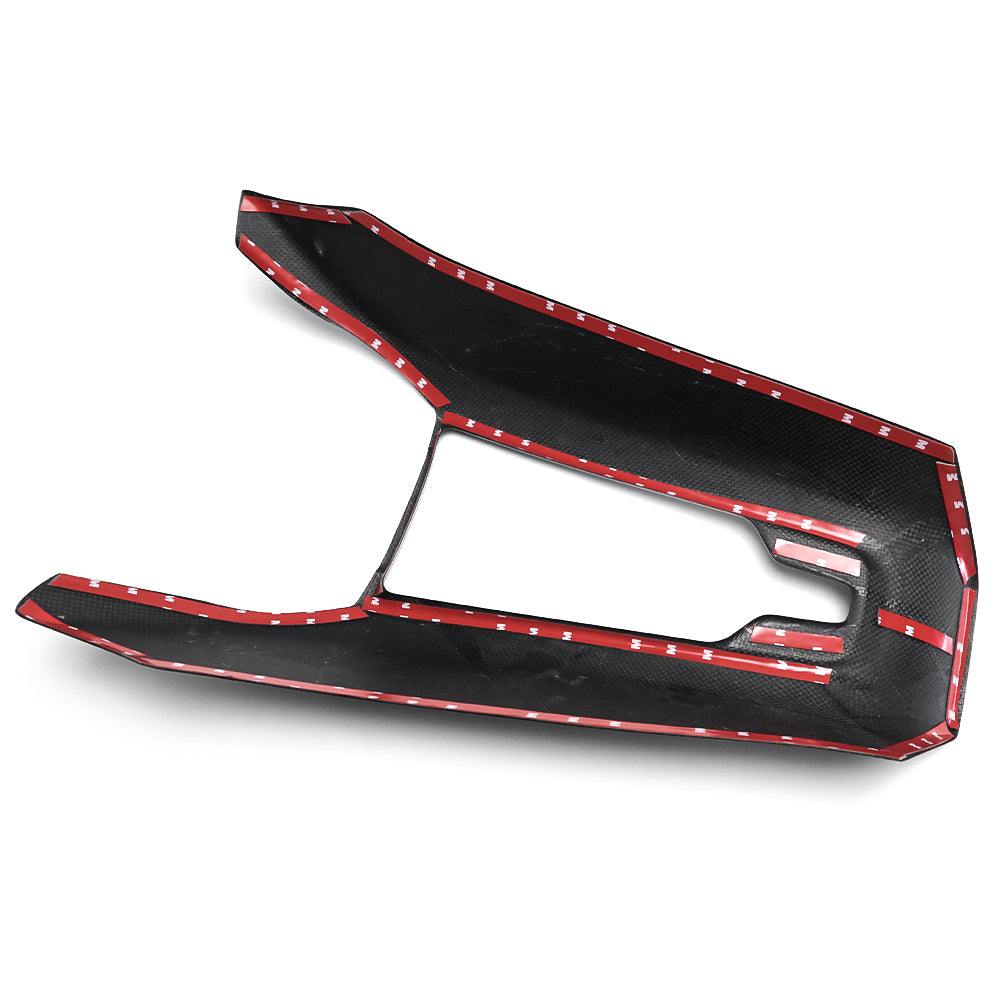 For Chevrolet Corvette C8 Stingray Coupe 3LT Z06 2020-2024 Car Seat Wireless Charging Cover Trim Carbon Fiber Interior Accessories