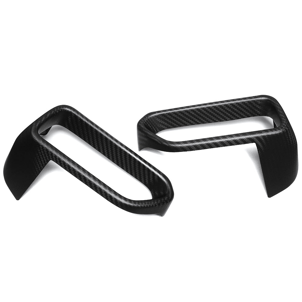 Dry Carbon Fiber Dashboard Side Air Vent Trim Cover For Lotus Emira V6 I4 Sports 2022 2023 2024 2025