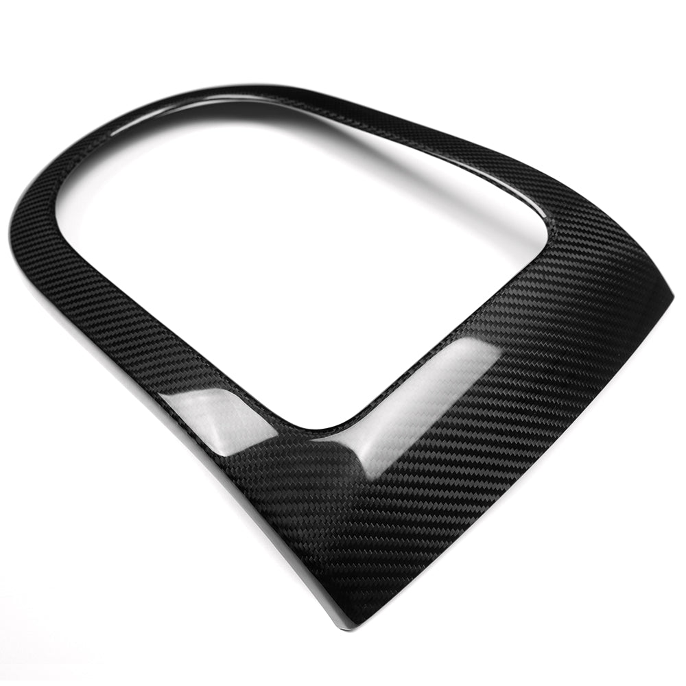 Genuine Carbon Fiber Center Console USB Port Cover Trim For Hyundai Ioniq 5 N 2022 2023 2024 2025