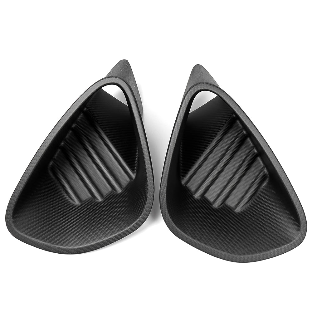 Real Carbon Fiber Rear Bumper Air Vent Cover Trim For Lotus Emira I4 V6 2022 2023 2024 2025