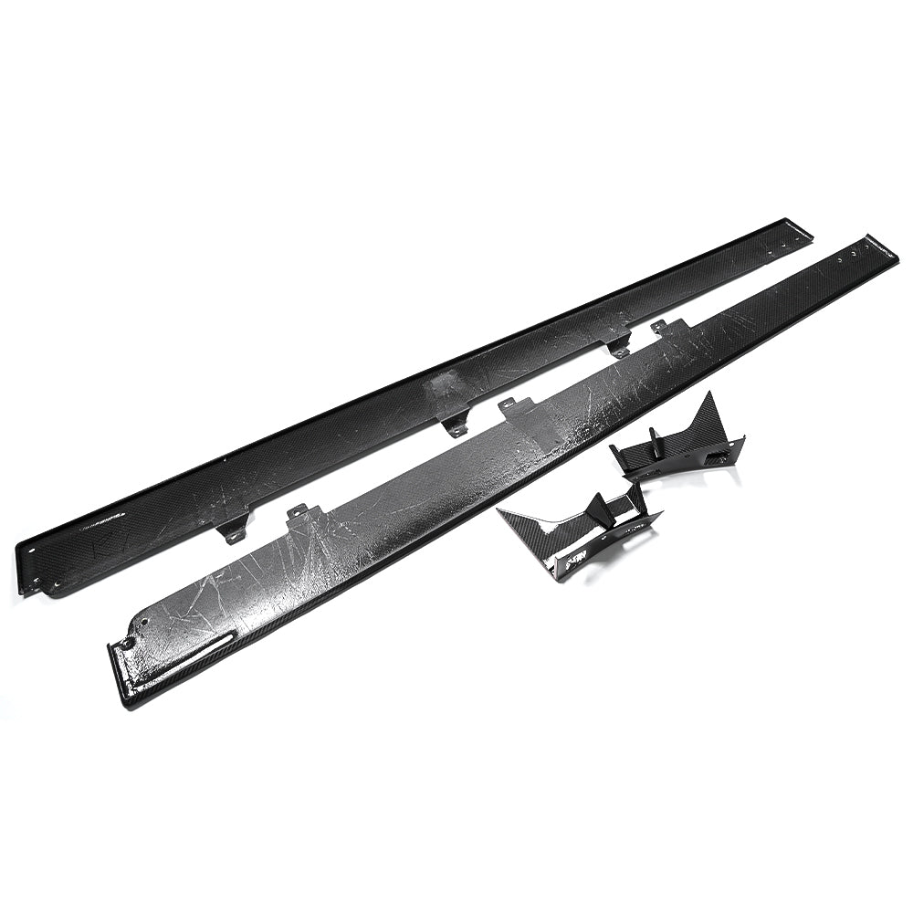 Real Carbon Fiber Side Skirts For Acura Integra Type S 2023 2024 2025, Car Rocker Panels, Exterior Trim