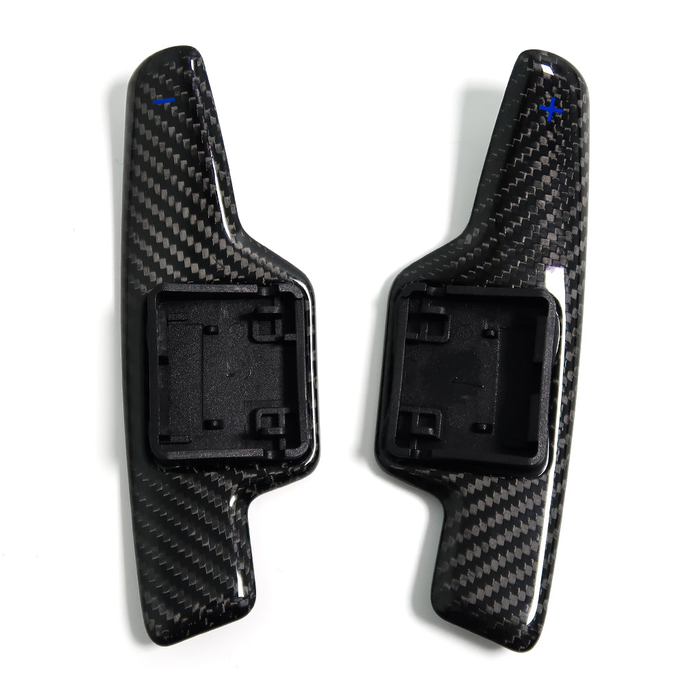 For Chevrolet Corvette C8 Stingray 2020-2023 Steering Wheel Paddle Shifters Replacement Real Dry Carbon Fiber
