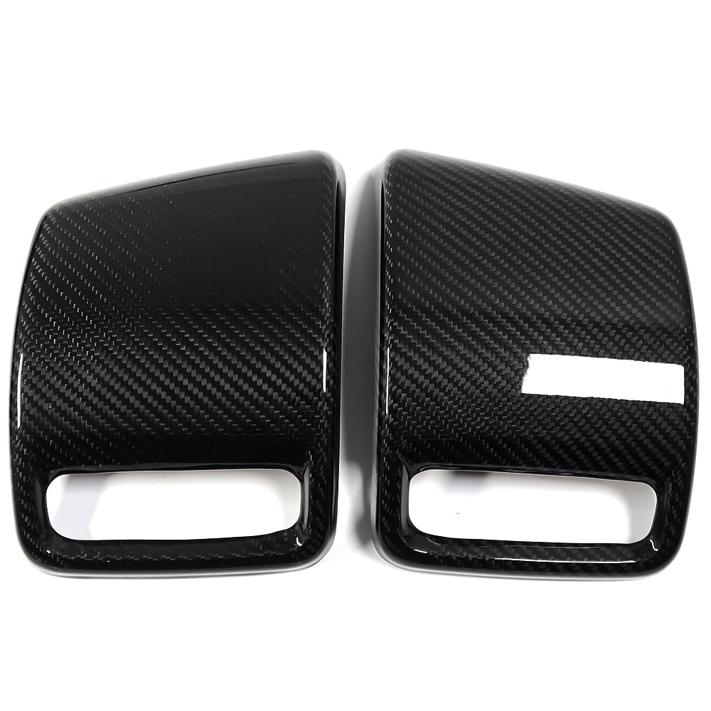 Real Carbon Fiber Taillight Rear Tail Light Cover Frame For Dodge Ram TRX Tradesman BigHorn Laramie Rebel Longhorn Limited 2019+