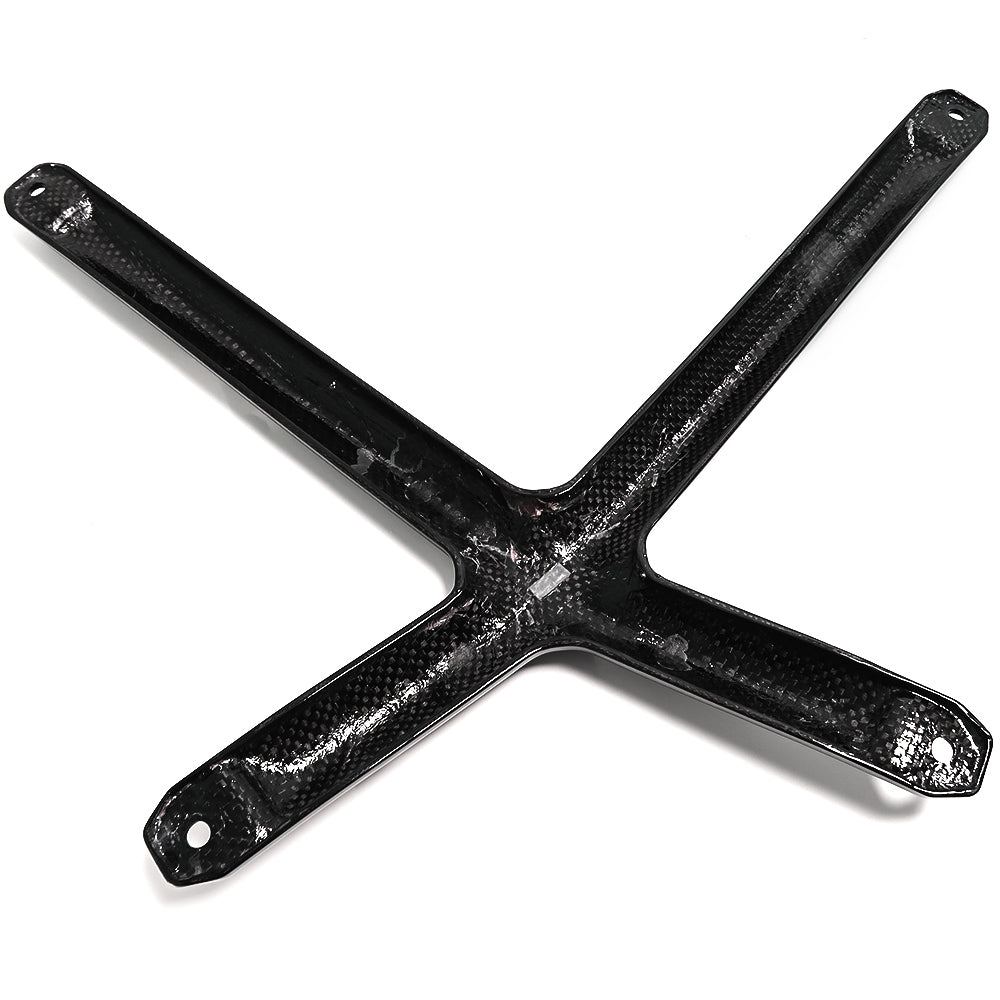 Real Carbon Fiber Engine Strut Tower Brace Bar For Corvette C8 Stingray Coupe HTC Z51 E-Ray 2020-2025, Engine Hood X Brace