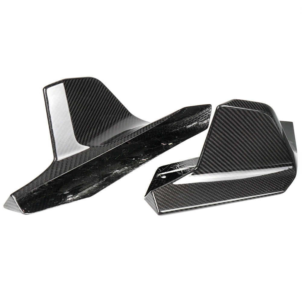 Real Carbon Fiber Rear Spats For Acura Integra Type S A-Spec 2023 2024 2025, Rear Bumper Side Aprons