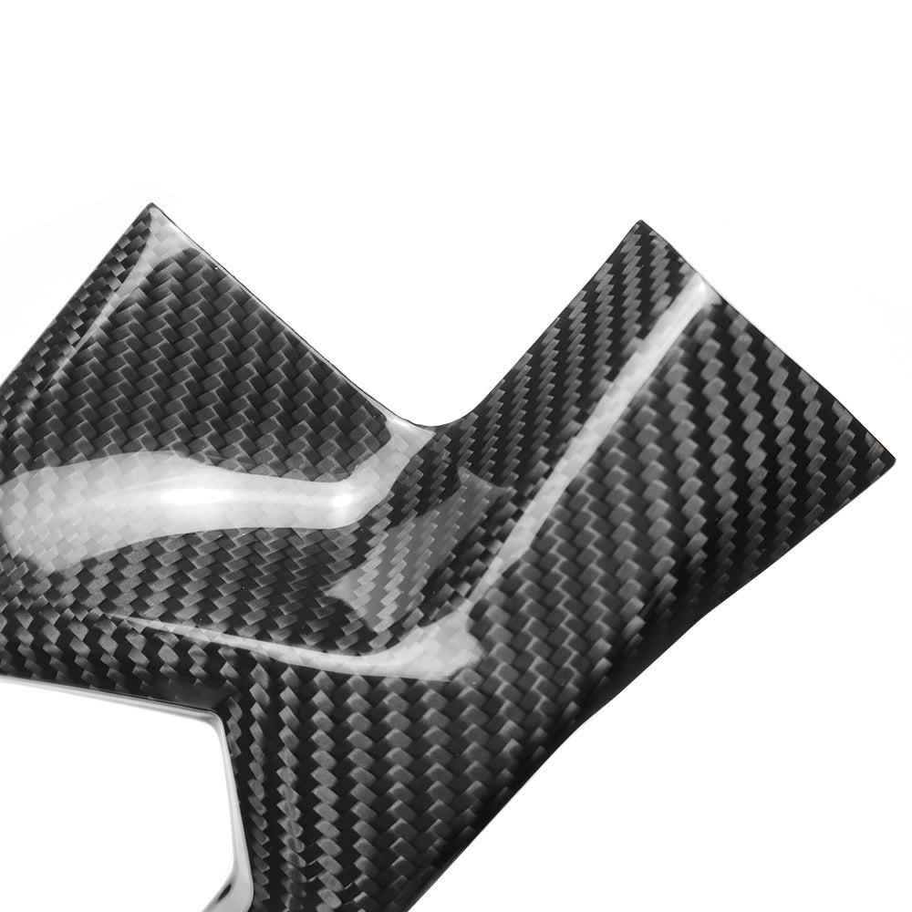 Dry Carbon Fiber Dashboard Side Air Vent Trim For BMW 3 Series G20 G21 G80 G81 M3 LCI 2023 2024 2025