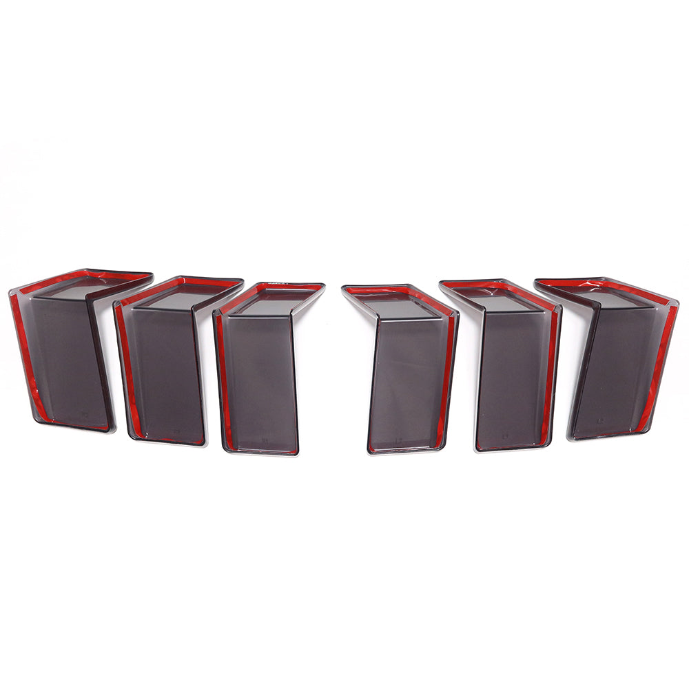ABS Plastic Tail Light Cover Trim For Ford Mustang GT S650 Dark Horse Ecoboost 2024 2025, Rear Lamp Protector