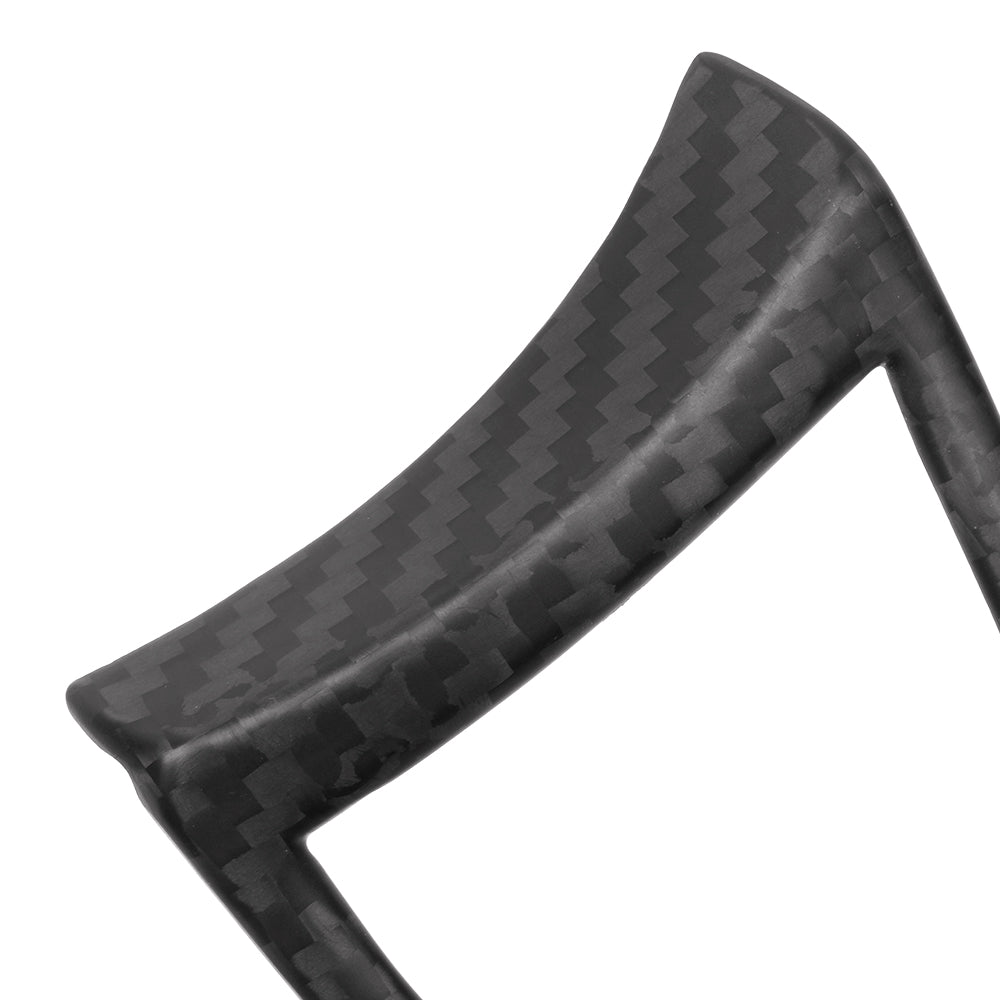 Real Carbon Fiber Steering Wheel Button Cover Trim For Lotus Emira I4 V6 2022 2023 2024 2025