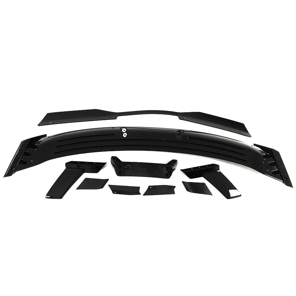 For Ford Mustang GT EcoBoost S550 Shelby GT350 2015-2023 V8 Rear Trunk Spoiler Splitter ABS
