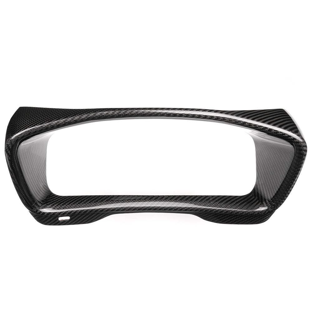 Dry Carbon Fiber Dashboard Instrument Frame Cover Trim For Toyota GR Corolla GZEA14 Morizo 2023 2024 2025