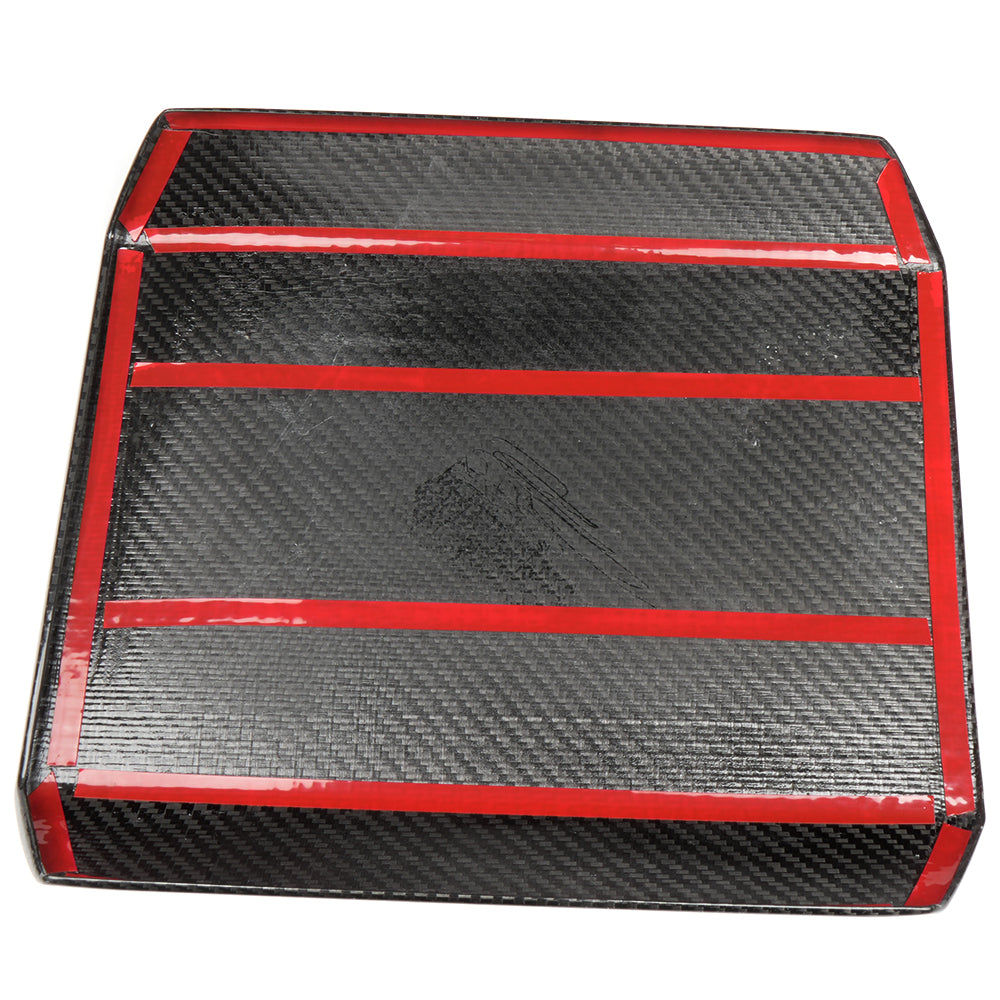 Real Carbon Fiber Center Console Armrest Cover Trim For Tesla Cybertruck 2024 2025