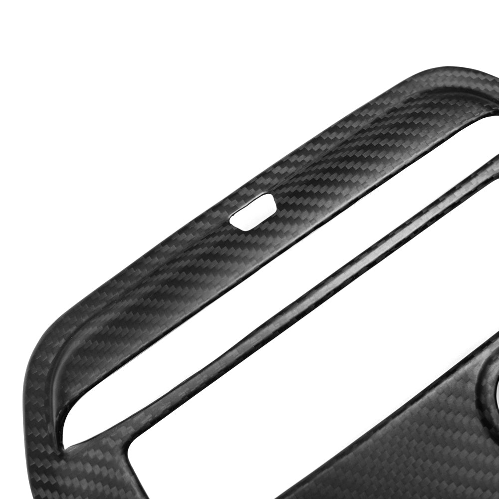 For Ford Bronco Raptor Wildtrak 2021-2024 Roof Reading Lamp Frame Dry Carbon Fiber Interior Accessories