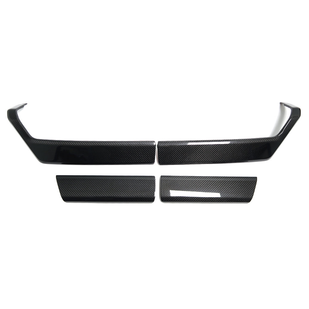 For Ford F-150 F150 F250 F350 Raptor Lariat Limited XLT 2021-2023 Interior kit Trim Real Carbon Fiber Interior Accessories