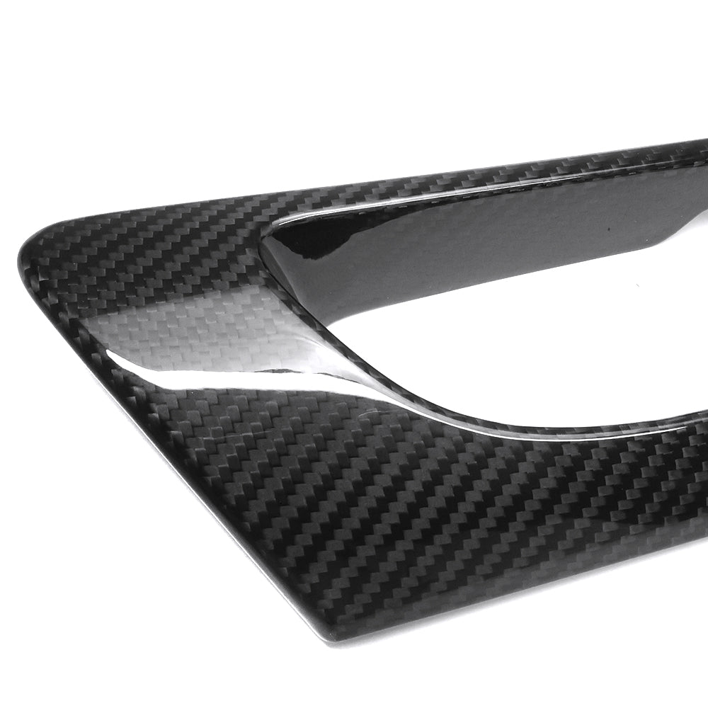 Real Carbon Fiber Front Rear Inner Door Handle Panel Cover Interior Accessories For Lexus IS300 IS350 IS500 F SPORT 2014-2024