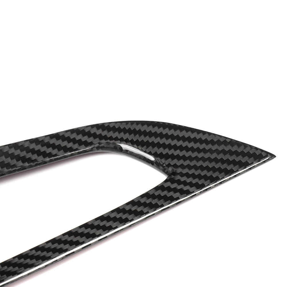 Dry Carbon Fiber Inner Door Handle Bowl Frame Cover For Genesis G70 Prestige IK Sport Advanced 2017 - 2025