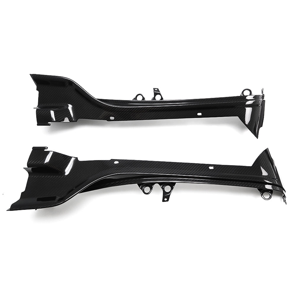 Dry Carbon Fiber Engine Bay Side Cover Trims For Lotus Emira V6 MT Sports 2022 2023 2024 2025
