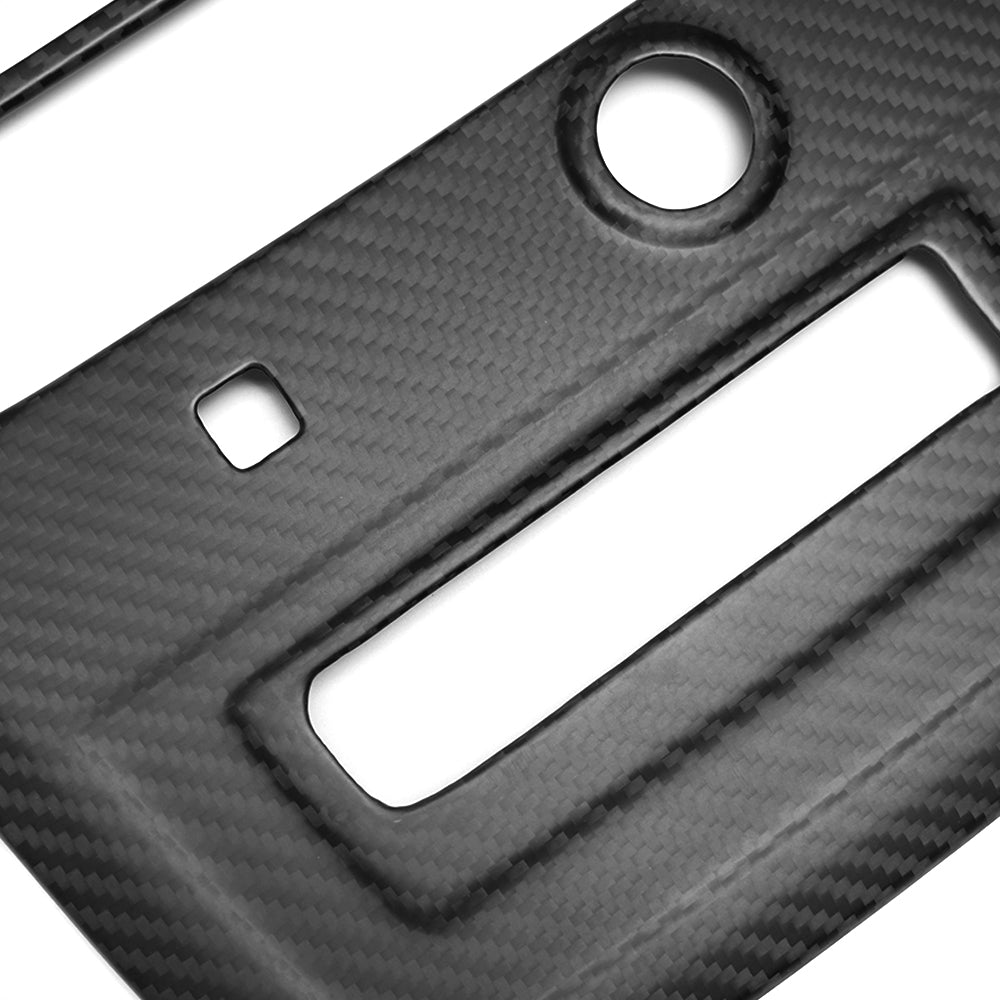 For Ford Bronco Raptor Wildtrak 2021-2024 Roof Reading Lamp Frame Dry Carbon Fiber Interior Accessories