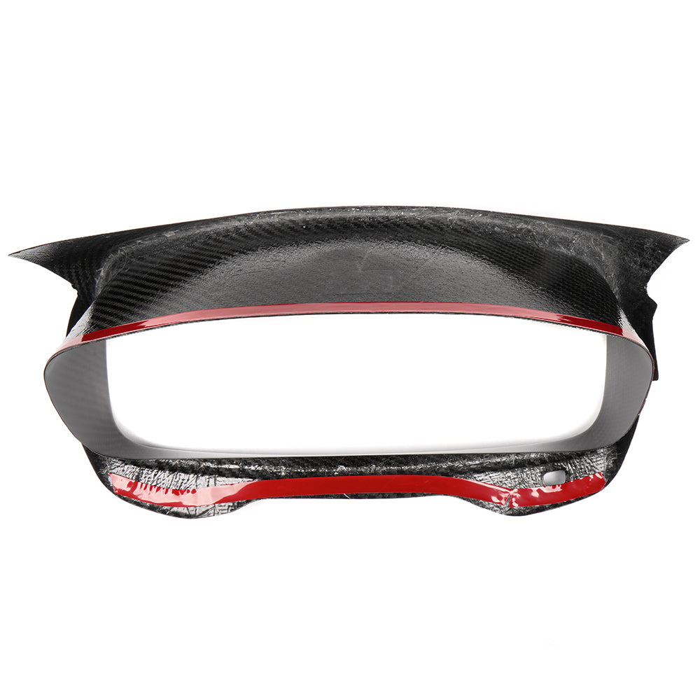 Dry Carbon Fiber Dashboard Instrument Frame Cover Trim For Toyota GR Corolla GZEA14 Morizo 2023 2024 2025