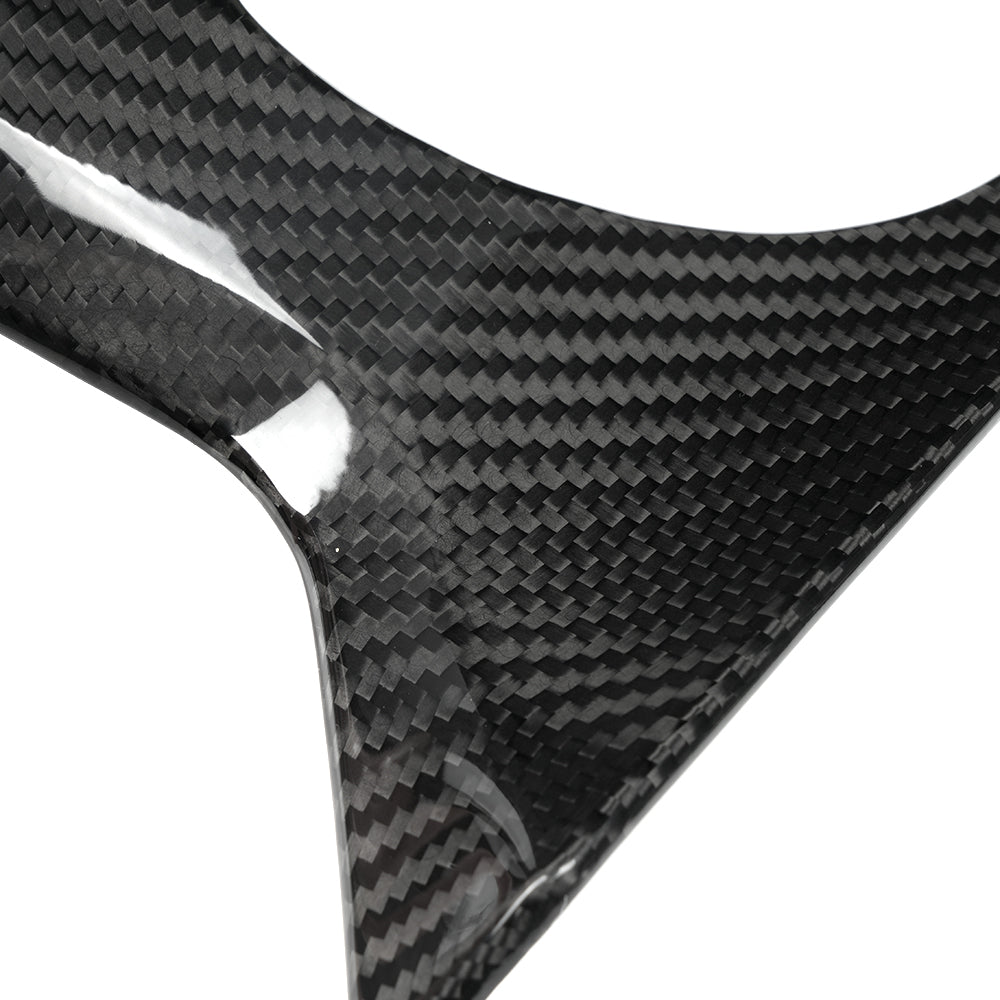Dry Carbon Fiber Inner Door Handle Bowl Frame Cover For Genesis G70 Prestige IK Sport Advanced 2017 - 2025