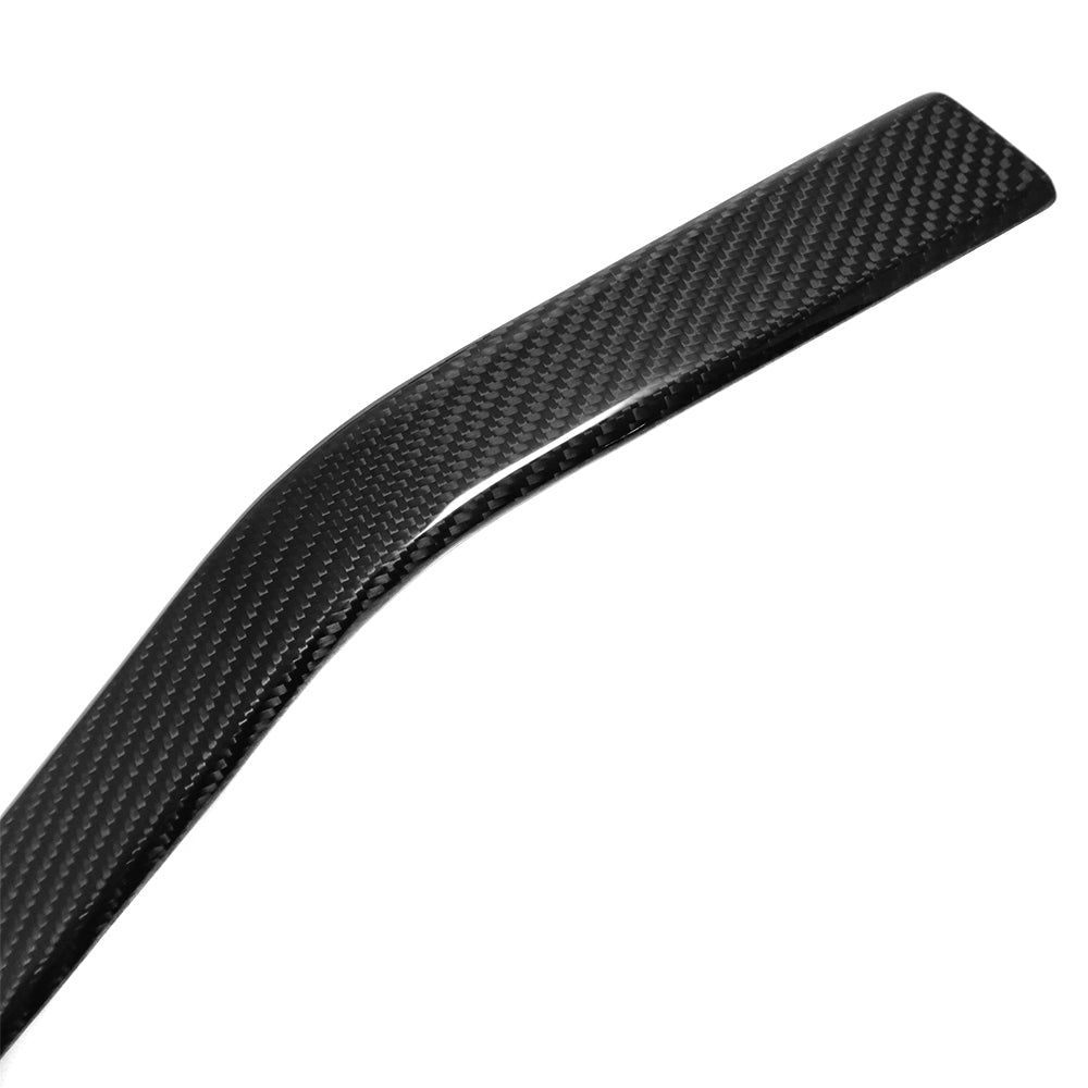 Car Inner Door Armrest Lower Trim Strips For Lotus Emira I4 V6 2022 2023 2024 2025, Dry Carbon Fiber Trim Accessories
