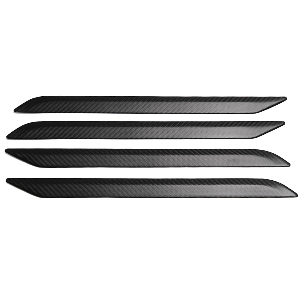Real Carbon Fiber Door Inner Handle Side Trim For Dodge Ram 1500 TRX Rebel Laramie 2019-2023