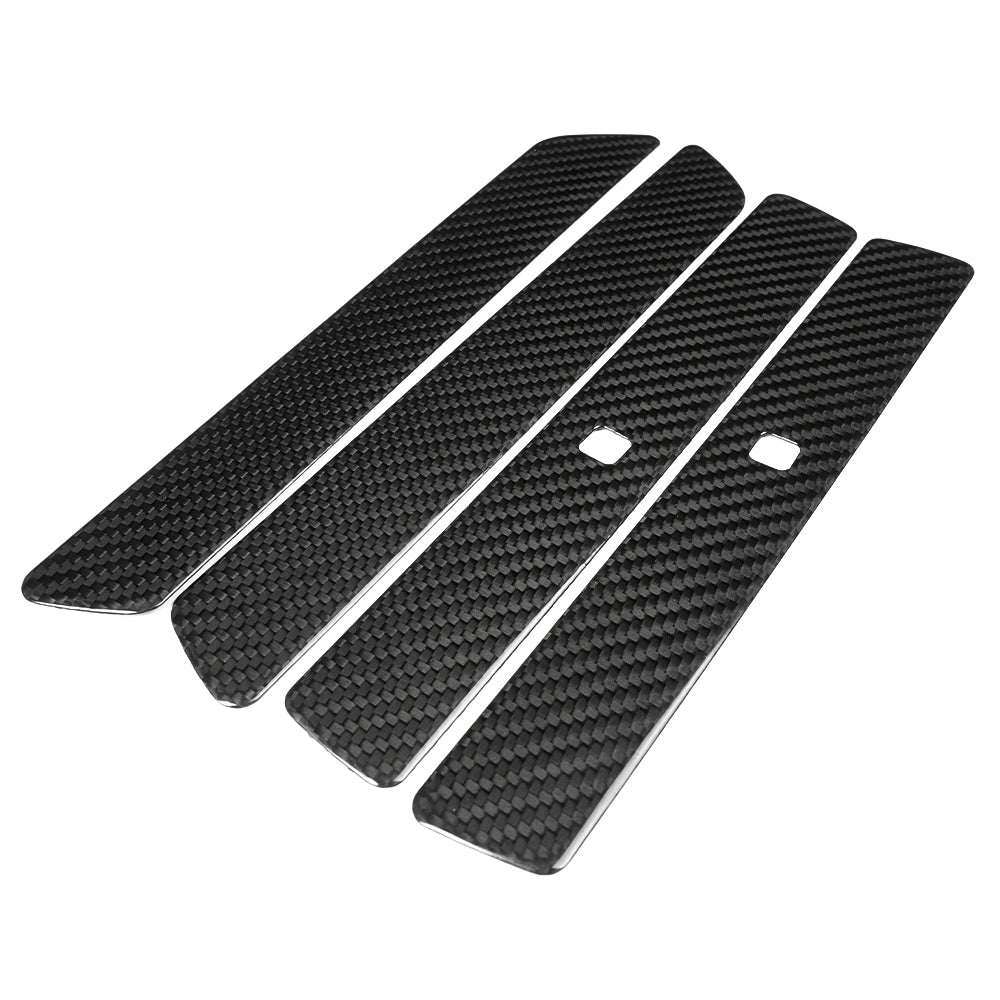 Dry Carbon Fiber Exterior Door Handle Covers Trim For Hyundai Ioniq 5 NE SE 2022 2023 2024 2025