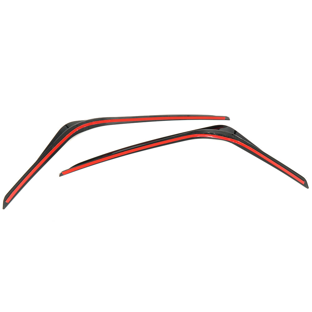 For Mustang S650 GT 2024+ Front Bumper Corner Splitter Trims ABS