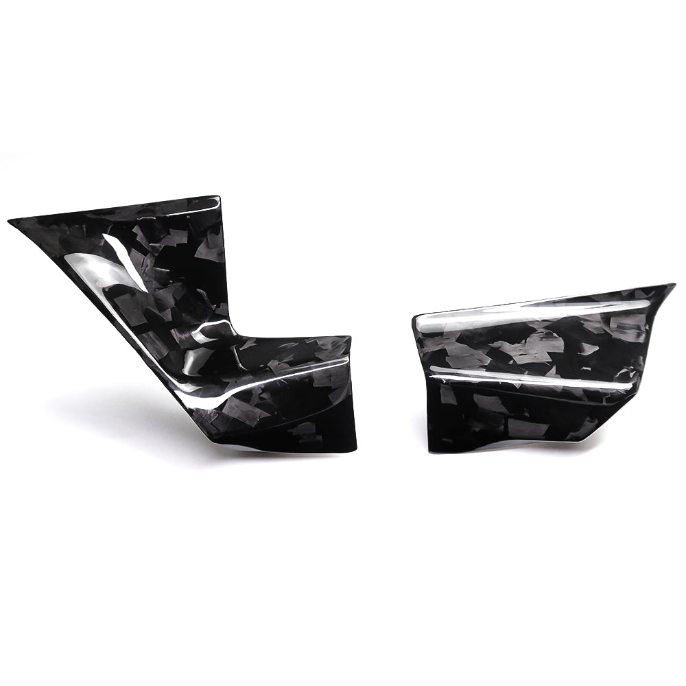Genuine Dry Carbon Fiber Console Display Screen Lower Trim Panels For BMW 3 Series G20 G21 M2 M340i 2023 2024 2025