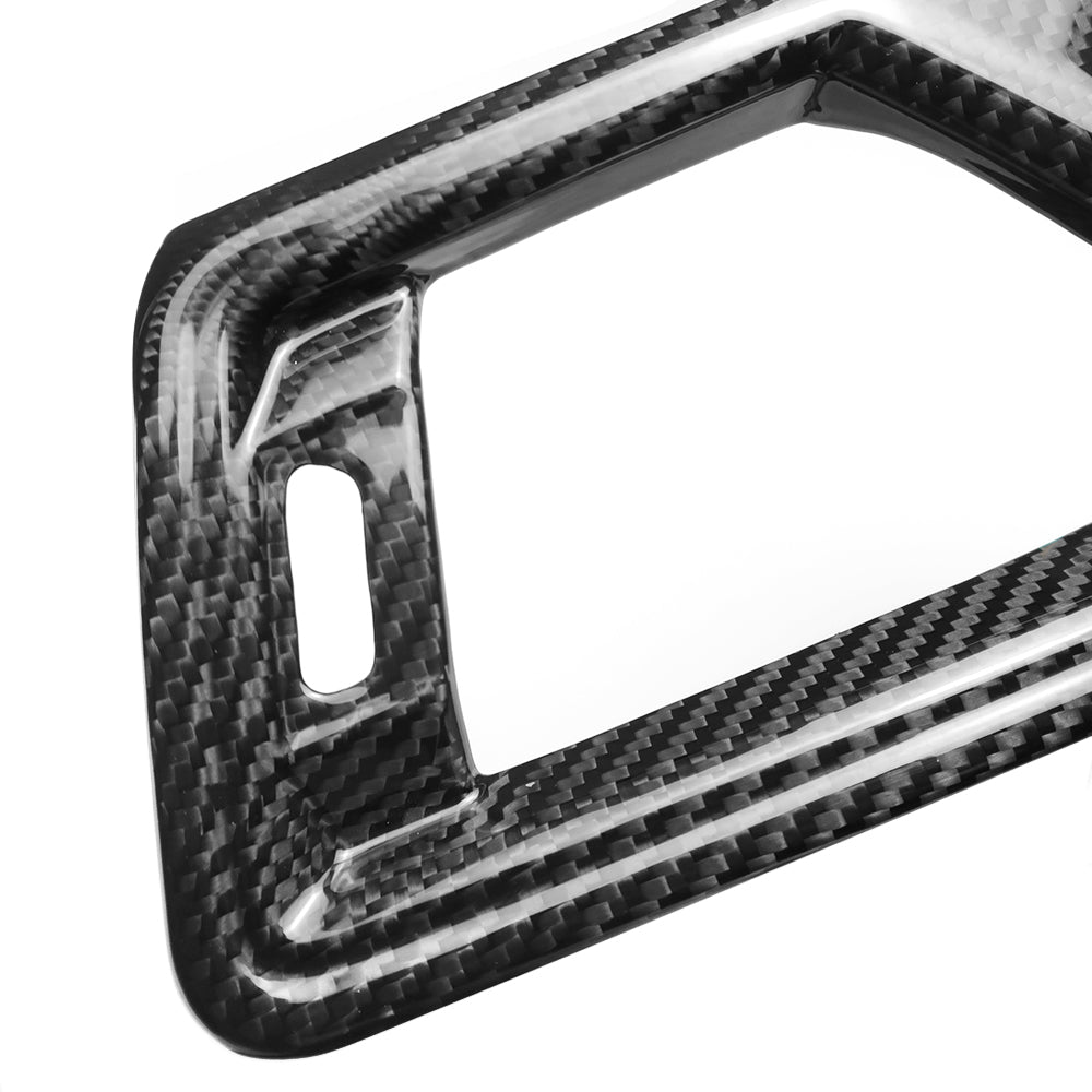 Dry Carbon Fiber Dashboard Side Air Vent Trim For BMW 3 Series G20 G21 G80 G81 M3 LCI 2023 2024 2025