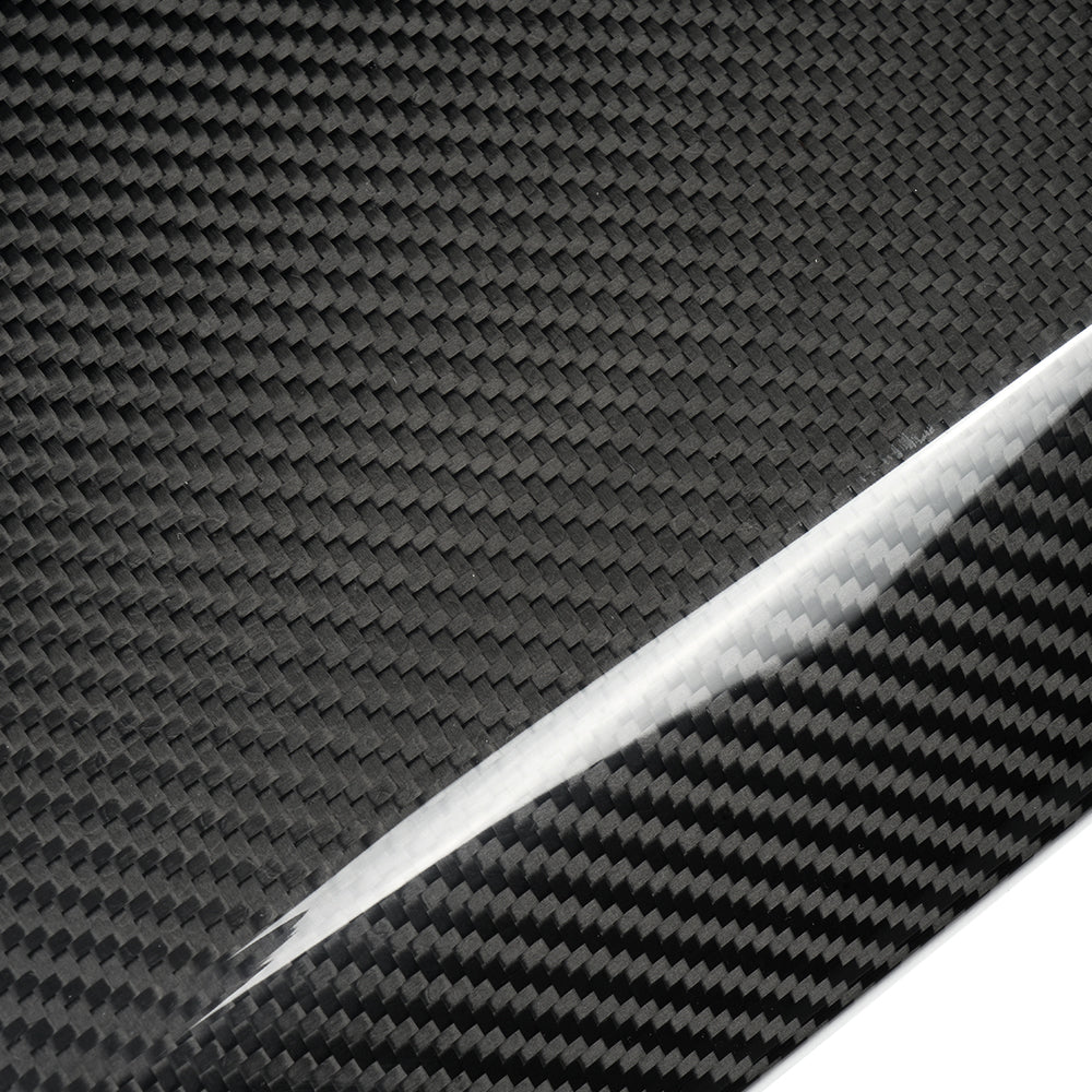 Real Carbon Fiber Center Console Armrest Cover Trim For Tesla Cybertruck 2024 2025