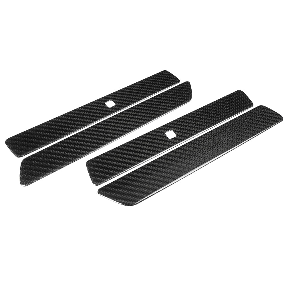 Dry Carbon Fiber Exterior Door Handle Covers Trim For Hyundai Ioniq 5 NE SE 2022 2023 2024 2025