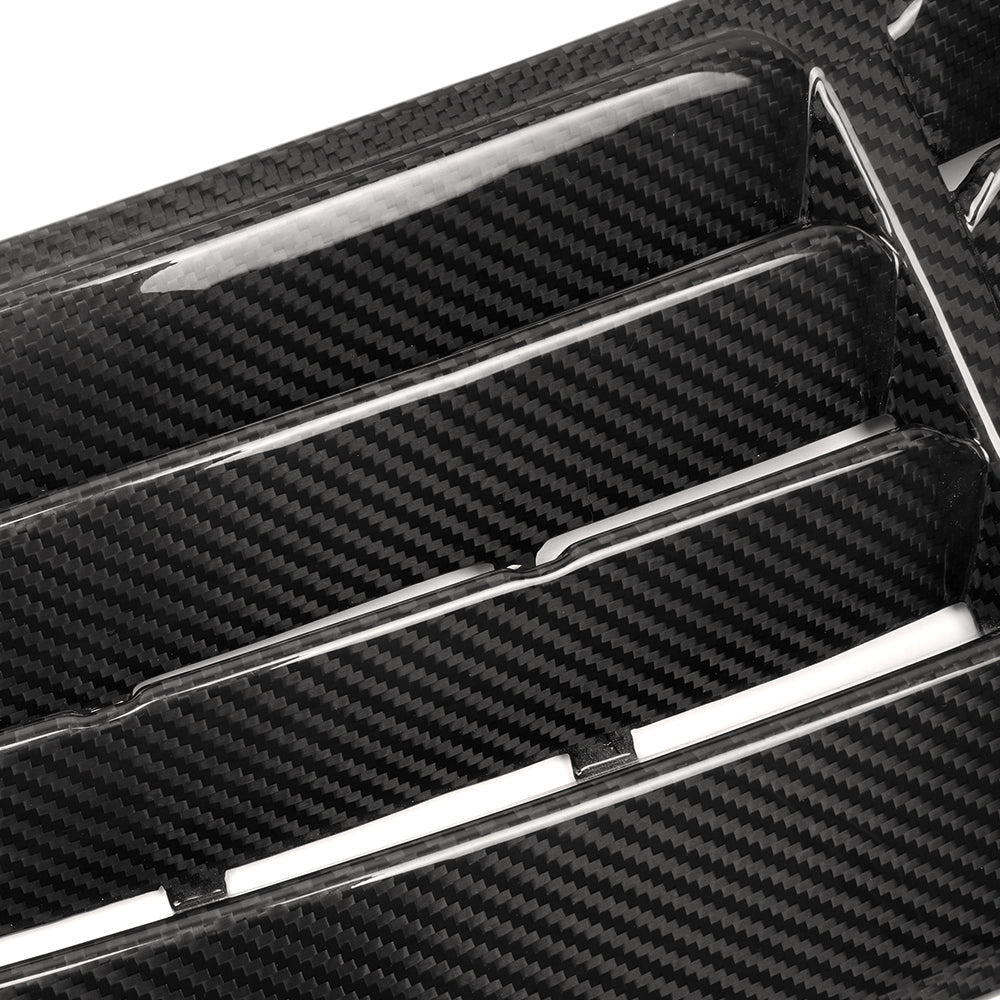 Real Carbon Fiber Hood Bonnet Air Intake Vent Scoop Replacement For Mustang S650 GT 2024+
