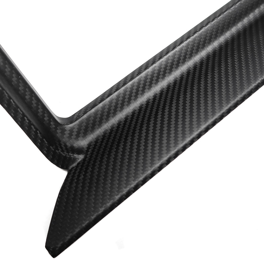 Real Carbon Fiber Center Console Panel Cover Sticker For Dodge Ram TRX Bighorn Longhorn Limited Laramie Rebel 2019+