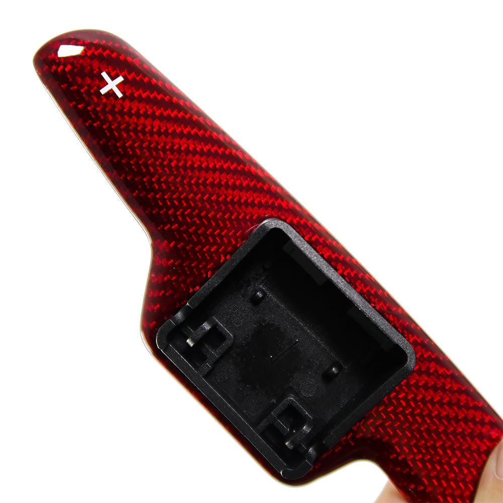 For Chevrolet Corvette C8 Stingray 2020-2023 Steering Wheel Paddle Shifters Replacement Real Dry Carbon Fiber