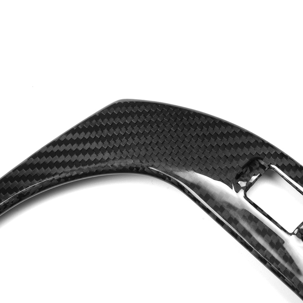 Real Carbon Fiber AT Center Console Gear Shift Frame Interior Accessories For Mazda MX-5 ND Miata Roadster 2016-2024