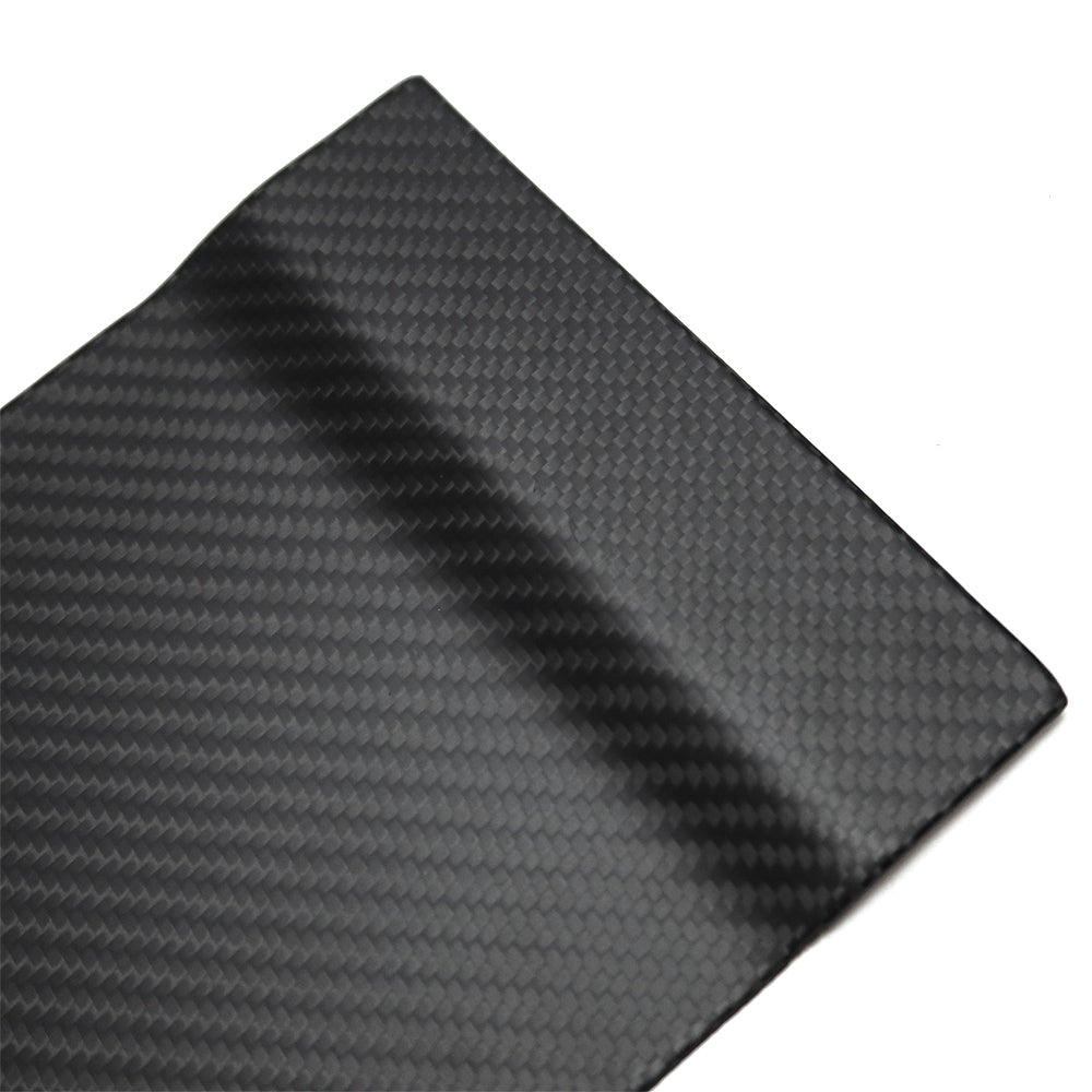 DRY Carbon Fiber Center Console Sliding Cubby Door Cover Trim For Ford F150 Raptor Lariat Limited Tremor Platinum King Ranch 2021 2022 2023 2024 2025