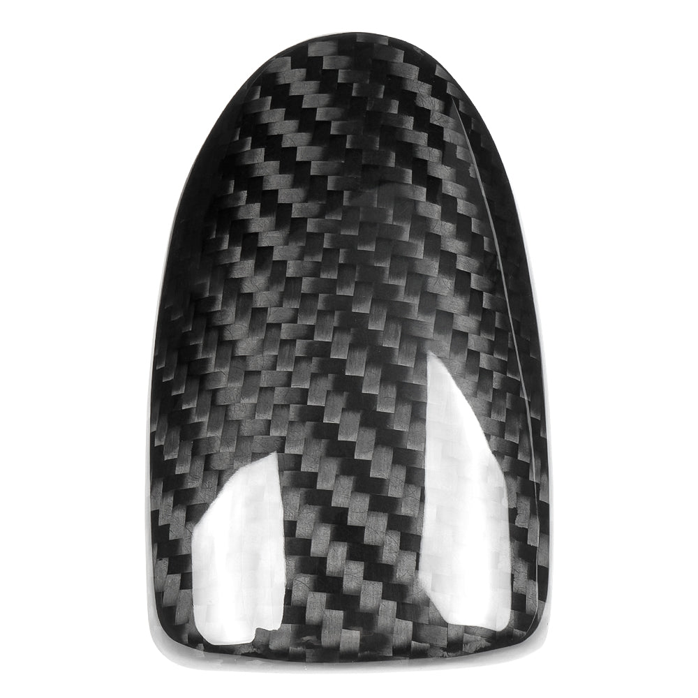 Real Carbon Fiber Gear Shift Knob Cover Trim For Genesis G70 Prestige IK Sport Advanced 2017 - 2025