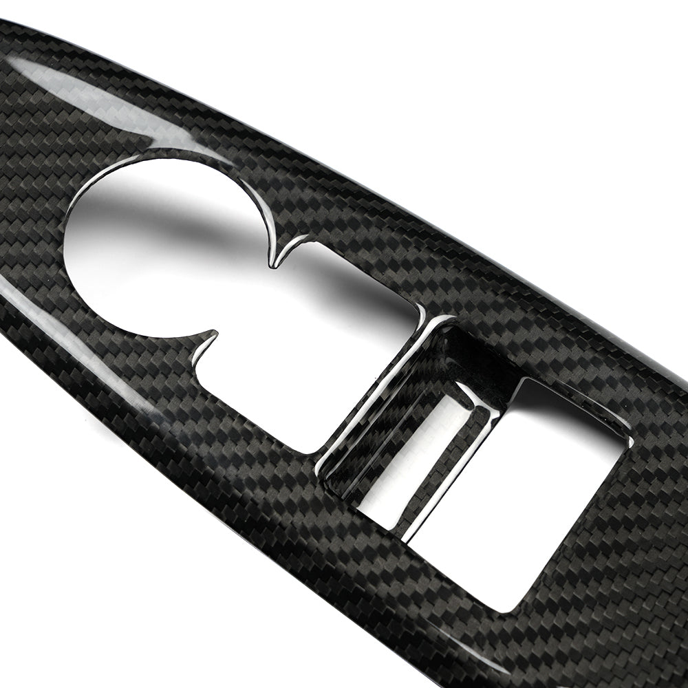 Real Carbon Fiber Window Lift Switch Panel Cover For Mazda MX-5 RF ND Miata Roadster 2016-2024