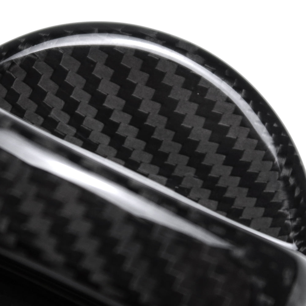 Real Carbon Fiber Fuel Tank Gas Filler Cover For Lexus IS300 350 500 F Sport 2021-2024