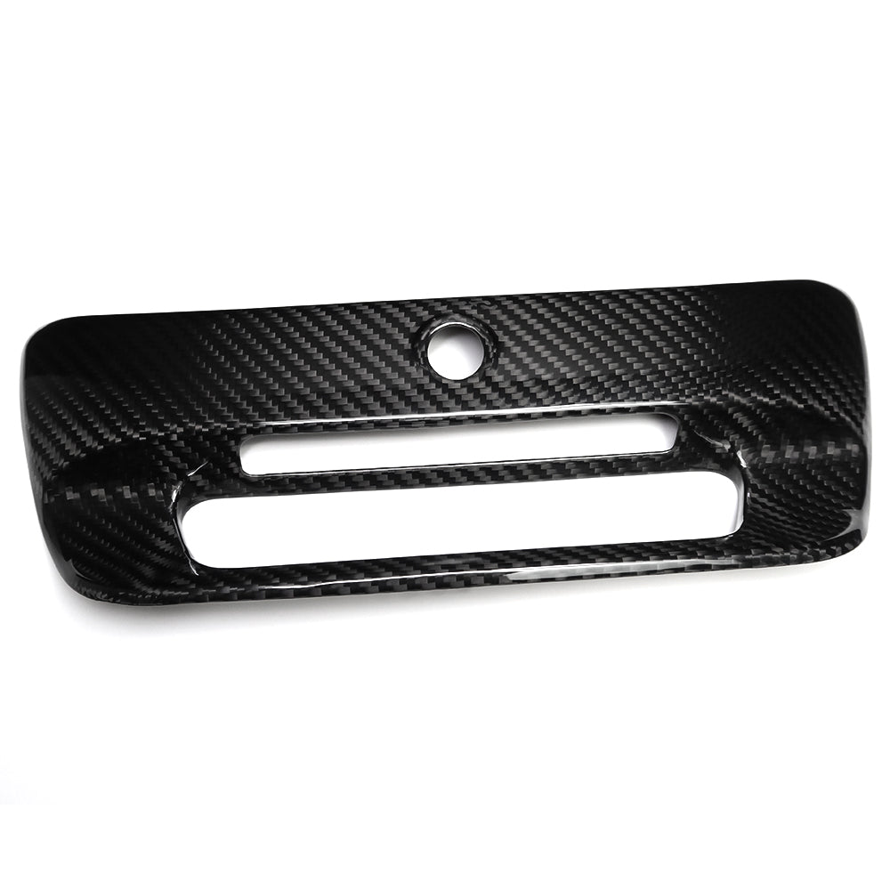 Real Carbon Fiber Rear Truck Tailgate Door Handle Cover For Ram 1500 TRX 2019+