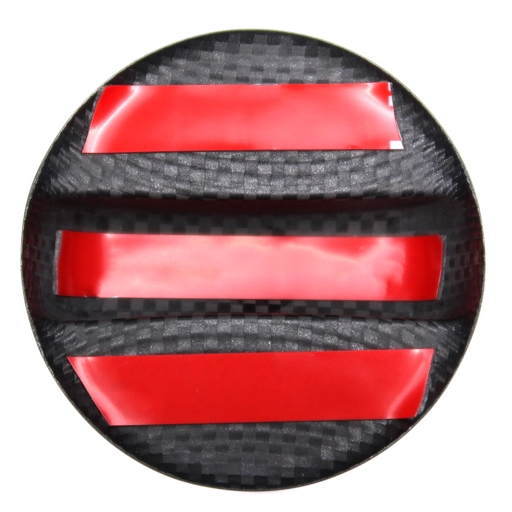 Real Carbon Fiber Fuel Tank Gas Filler Cover For Lexus IS300 350 500 F Sport 2021-2024