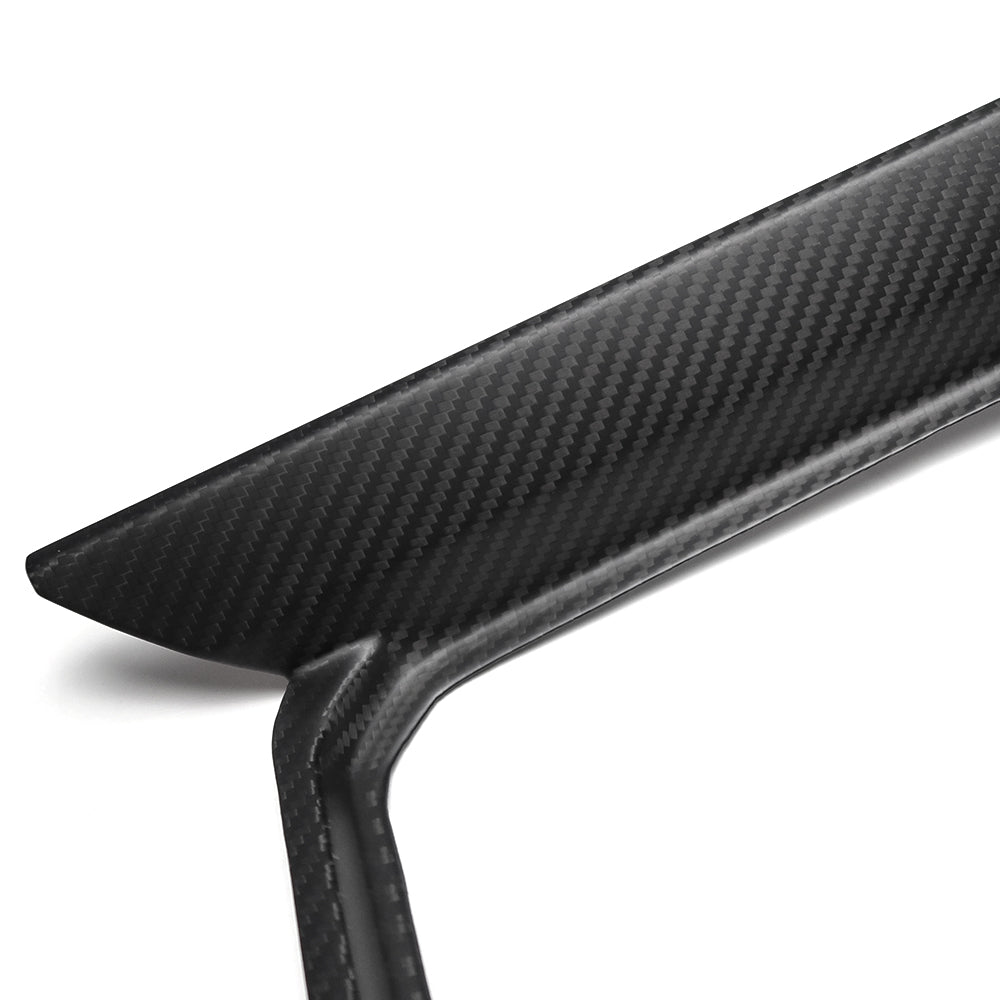 Real Carbon Fiber Center Console Panel Cover Sticker For Dodge Ram TRX Bighorn Longhorn Limited Laramie Rebel 2019+