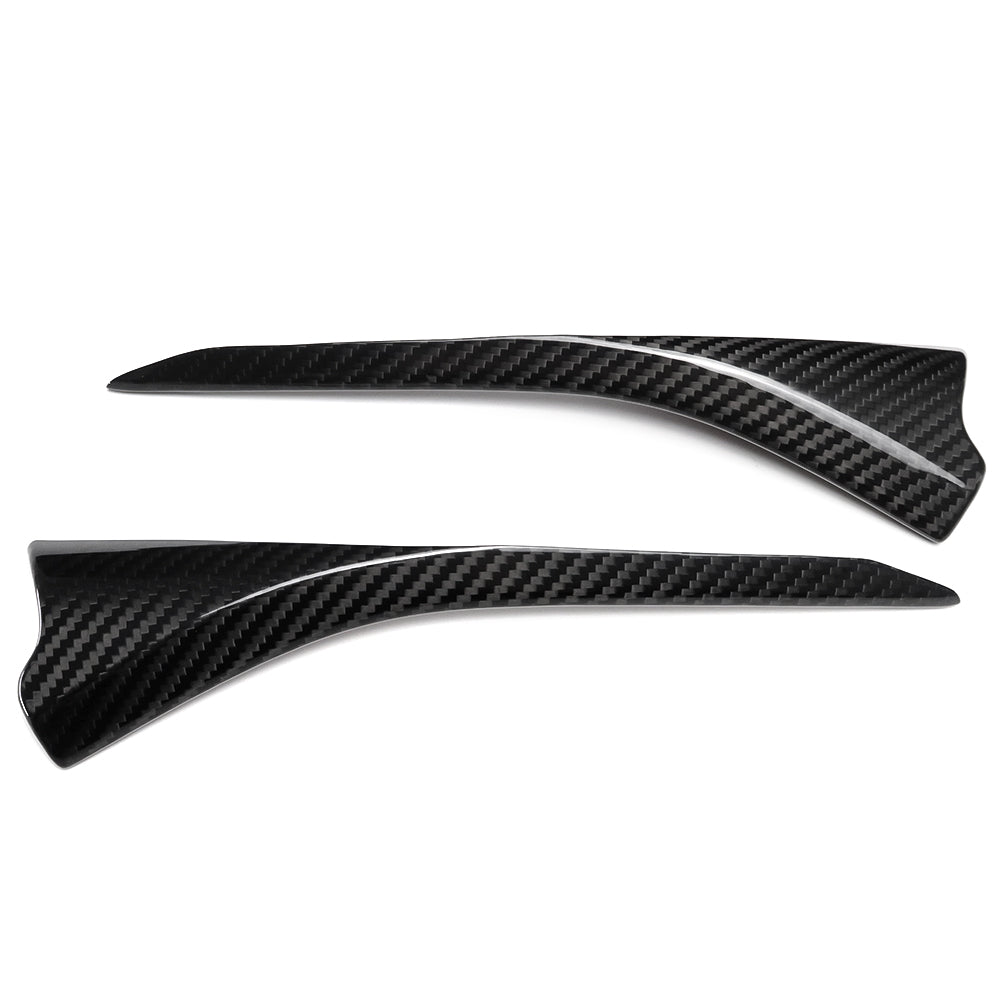 Dry Carbon Fiber Inner Door Upper Panel Trim For Corvette C8 Z51 Z06 Stingray 2020-2025