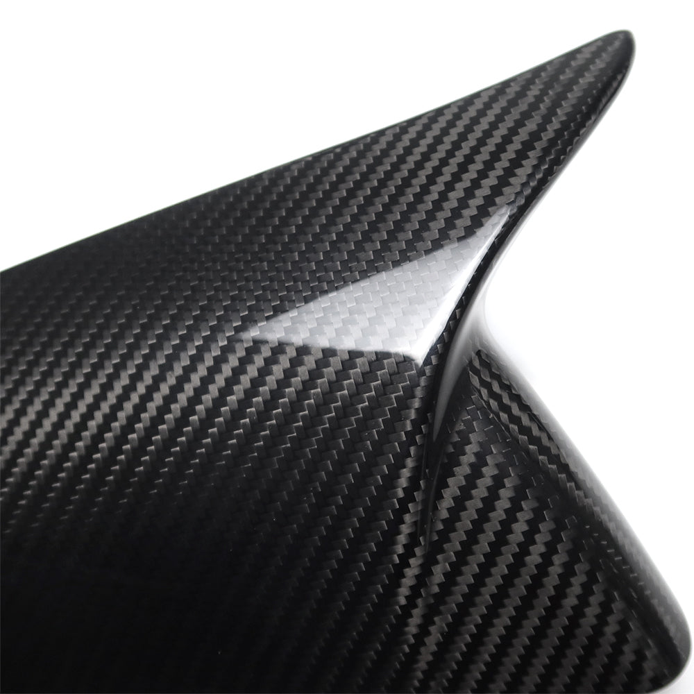 For Mustang S650 GT Dark horse Ecoboost Mirror Covers Overlay Real Carbon Fiber