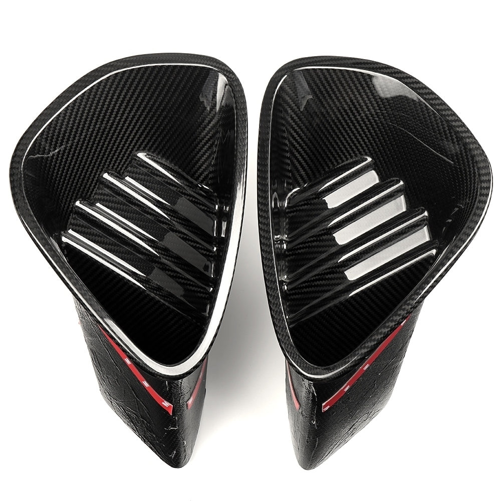 Real Carbon Fiber Rear Bumper Air Vent Cover Trim For Lotus Emira I4 V6 2022 2023 2024 2025