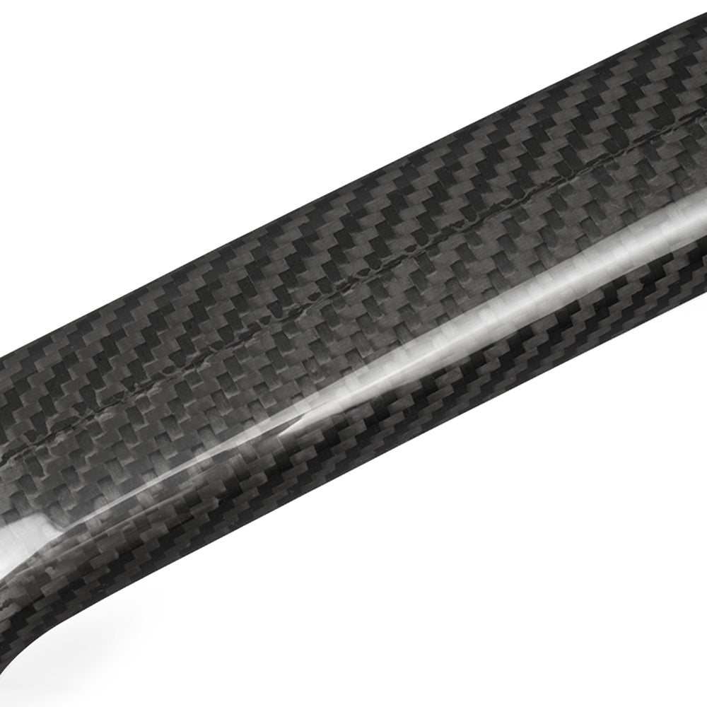 Carbon Fiber Replacement Rear Grab Handles Covers For Ford Bronco Raptor Wildtrak 2021-2024