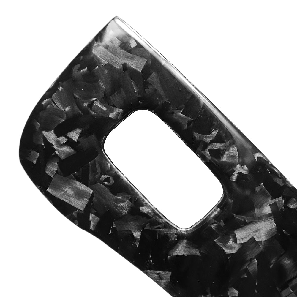 For Tesla Model Y 2024+ Inner Door Window Lift Switch Button Panel Cover Real Carbon Fiber Interior Accessories